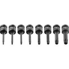 Neo 08-712 Torxbit Készlet Gépi, 1/2", 8db (08-712) szerszám kiegészítő