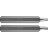 Neo 10-940 Torx Bit, 3/8", T30X75mm, S2, 2db (V31AC-TOP-10-940)