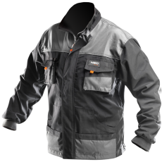 Neo 81-210-M Munkadzseki, HD, M/50 65% Poliészter, 35% Pamut, 267g/m2, Vékony Fényvisszaverő Csíkok (81-210-M)