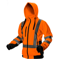 Neo 81-746-XL Munkadzseki, Láthatósági, Narancssárga, Kapucnival, XL (81-746-XL) munkaruha