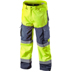Neo 81-750-XL Munkanadrág, Láthatósági, Softshell, Citromsárga, XL (81-750-XL)