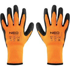 Neo 97-612-10 Munkakesztyű, Hőszigetelt, Latex Bevonatú Poliészter, 2242X, 10