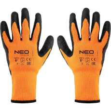 Neo 97-612-8 Munkakesztyű, Hőszigetelt, Latex Bevonatú Poliészter, 2242X, 8