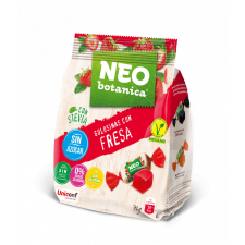 Neo Botanica stevia zselécukorka cukormentes, gluténmentes eper ízű 72 g csokoládé és édesség