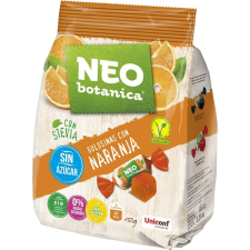 Neo Botanica stevia zselécukorka cukormentes, gluténmentes narancs ízű 150 g csokoládé és édesség