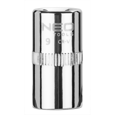 Neo Dugókulcs 1/4", 9mm, 6-lapú, SUPERLOCK dugókulcs