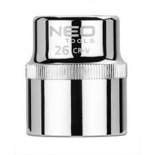 Neo dugókulcs 26mm, 1/2", 6 pontos, superlock dugókulcs