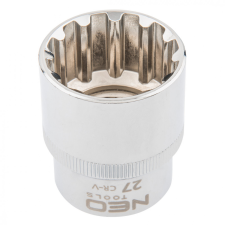Neo dugókulcs 27mm, 1/2", spline dugókulcs