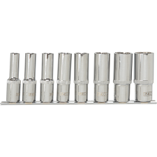 Neo Dugókulcskészlet 8db 1/2" Hosszú Spline (08-650) szerszám kiegészítő