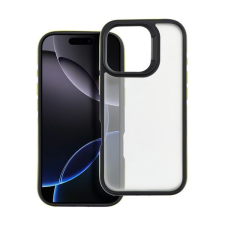 Neo iPhone 12 / 12 Pro kemény hátlap tok, átlátszó/sárga tok és táska