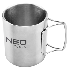 Neo Kemping bögre 320ml, duppla fal, behajtható fogantyú bögrék, csészék