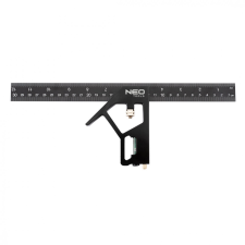 Neo kombinált derékszög és vonalzó, 30cm mérőműszer