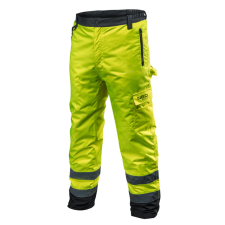 Neo Láthatósági Softshell Munkásnadrág, citromsárga, L láthatósági ruházat