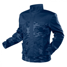 Neo munkadzseki tengerészkék terepmintás, camo, navy, 60% pamut + 40% poliészter