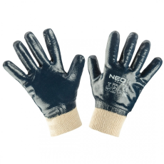 Neo MUNKAKESZTYŰ, NITRIL BEVONATÚ POLYESTER, 4131X, MÉRET: 9, NEO