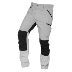 Neo munkásnadrág, Outdoor, 4 irányú sztreccs anyag, világos-sötét szürke, L