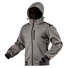 Neo softshell munkadzseki, levehető kapucnival munkaruha