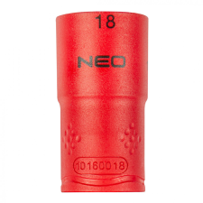 Neo Tools 01-188 Dugókulcs 6-Lapú 1/2" 18Mm 1000V, Szigetelt dugókulcs