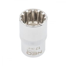 Neo Tools 08-589 Dugókulcs 17Mm, 1/2", Spline dugókulcs