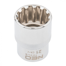Neo Tools 08-593 Dugókulcs 21Mm, 1/2", Spline dugókulcs