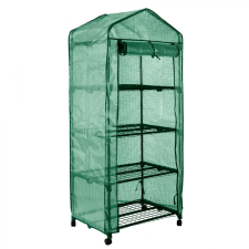 Neo Tools 15-903 Növényház, 69x69x160cm, PE fólia, fémszerkezet kerti tárolás