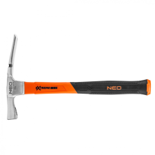 Neo Tools 25-133 Kőműves Kalapács, 600G, Üvegszálas, Kétkomponensű Markolat kalapács