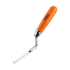 Neo Tools 50-113 Fugázókanál, Rozsdamentes 12Mm, Fa Markolat kőműves és burkoló szerszám
