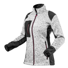 Neo Tools 80-555-XXL Női Kötött munkadzseki, softshell betétekkel, XXL