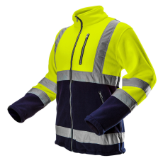 Neo Tools 81-740-XL Láthatósági Polár Munkavédelmi kabát, sárga, XL