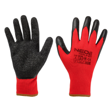 Neo Tools 97-645-9 Munkakesztyű, latexbevonatú poliészter, 3121X, 9