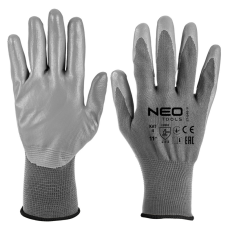 Neo Tools 97-646-11 Munkakesztyű, PU-bevonatú poliészter, 4131X, 11-es méret