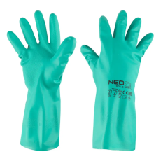Neo Tools 97-695-9 Munkakesztyű, vegyszerálló nitril, hosszú szárral, 9"