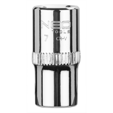 Neo Tools Dugókulcs 7mm, 1/4", 6 pontos, SUPERLOCK dugókulcs