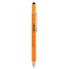 Neo Tools GD024 5Az1-Ben Fém Golyóstoll: Mérőléc, Golyóstoll, Vízmérték, Érintőceruza, Csavarhúzó toll