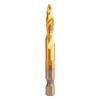 Neo Tools Gépi menetfúró, 2az1ben előfúró éllel, HSS-Titán, M6X1mm, hatszög szárral