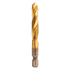 Neo Tools Gépi menetfúró, 2az1ben előfúró éllel, HSS-Titán, M8X1,25mm, hatszög szárral