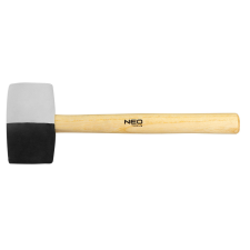 Neo Tools Gumikalapács 63mm 680g FEKETE FEHÉR kalapács