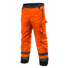 NEO TOOLS Láthatósági munkanadrág, extrán szigetelt, narancssárga, XXXL 81-761-XXXL láthatósági ruházat