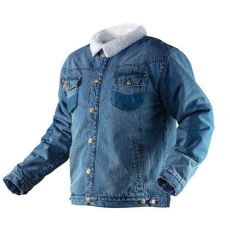 Neo Tools Munkadzseki, farmer, DENIM, béléssel, XL (81-557-XL)
