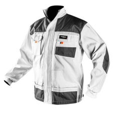 Neo Tools Munkadzseki, HD, fehér, XL/56 (81-110-XL) munkaruha