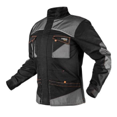 Neo Tools Munkadzseki, HD, karcsúsított(slim fit), 60% pamut, 37% polyester, 3% elastane, 285 g/m2, M (81-218-M)