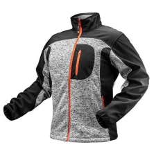 Neo Tools Munkadzseki, kötött, softshell betétekkel, XL (81-555-XL) munkaruha