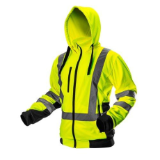 Neo Tools Munkadzseki, láthatósági, citromsárga, kapucnival, XL (81-745-XL)