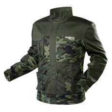 Neo Tools Munkadzseki terepmintás, CAMO, 60% pamut, 40% polyester, 255 g/m2, M (81-211-M)