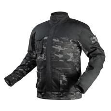 Neo Tools Munkadzseki, terepmintás, Camo URBAN, XL, 60% pamut, 37% poliészter, 3% elasztán (81-212-XL)