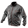 Neo Tools Munkakabát, BASIC, XL/56, 35% pamut, 65% polyester, Többfunkciós zsebek, gumírozott derék, CE EN341 (81-410-XL)