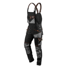 Neo Tools Munkanadrág, kantáros, karcsúsított(slim fit), 60% pamut, 37% polyester, 3% elastane, 285 g/m2, L (81-248-L)