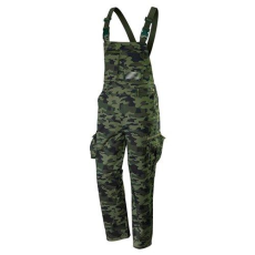 Neo Tools Munkanadrág, kantáros, terepmintás, CAMO, 60% pamut, 40% polyester, 255 g/m2, XS (81-241-XS)