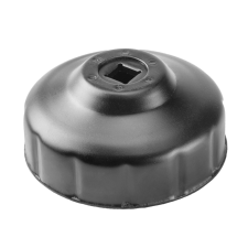 Neo Tools Olajszűrő kulcs 74mm, 15 pontos, 3/8&quot; kulcsnyílással autójavító eszköz