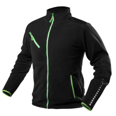 Neo Tools Prémium polár felső, fekete, cordura megerősítésekkel, 300g/m2, M (81-507-M)